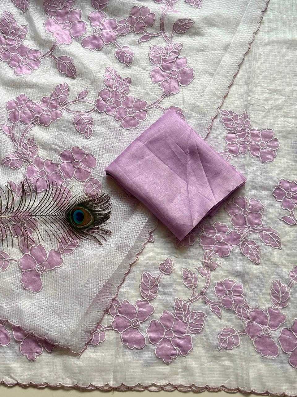 Embroidered Saree