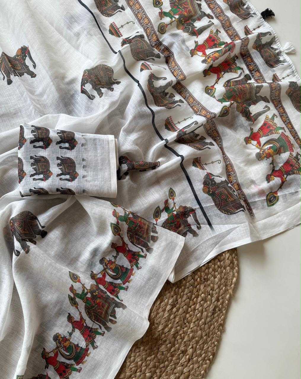Printed Saree