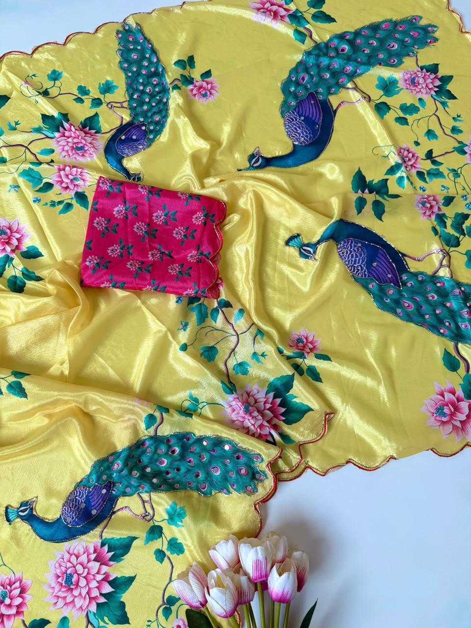 Chinon Designer Saree