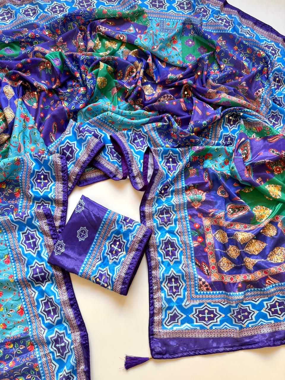 Chinon Designer Saree
