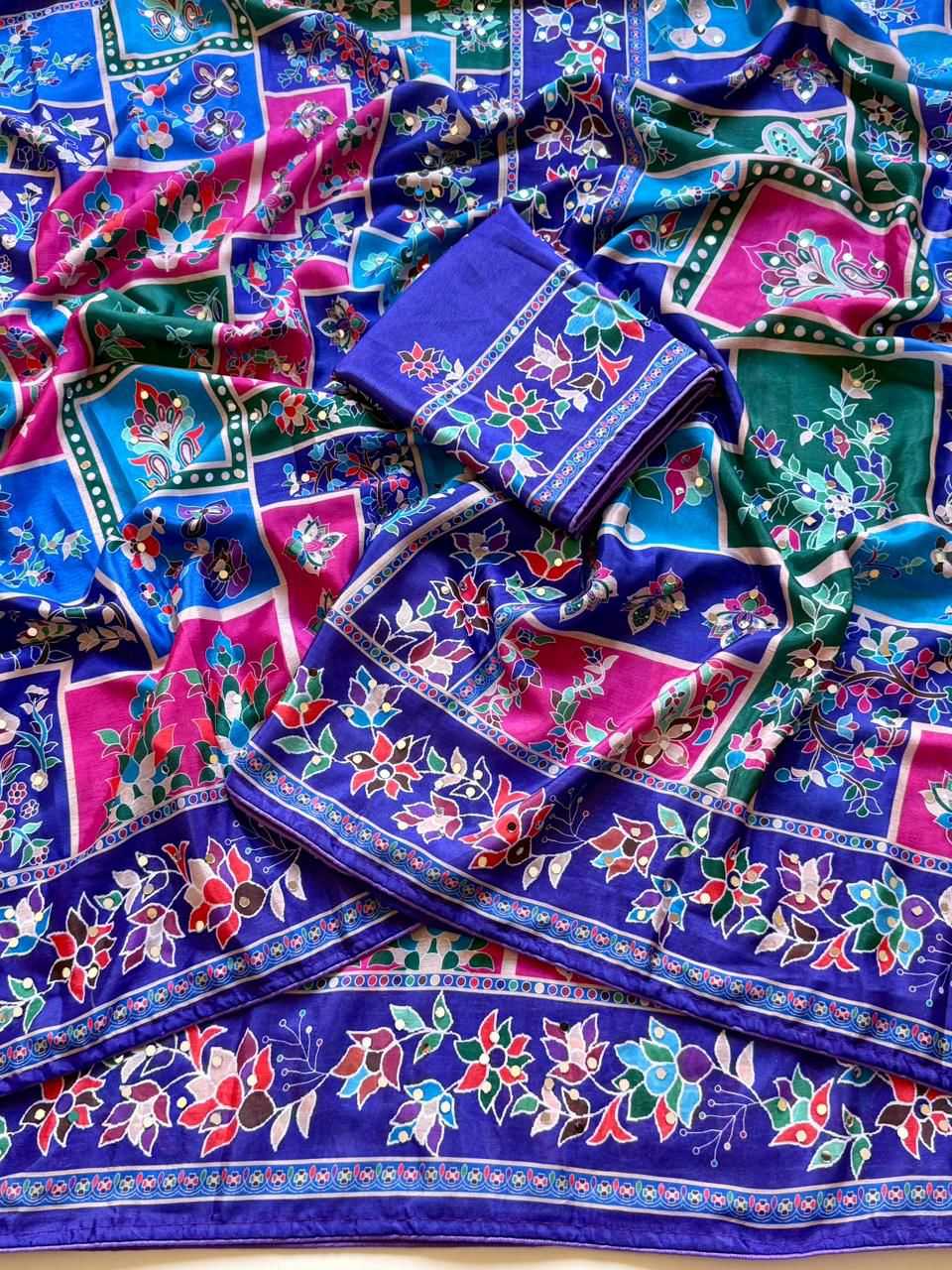 Chinon Designer Saree