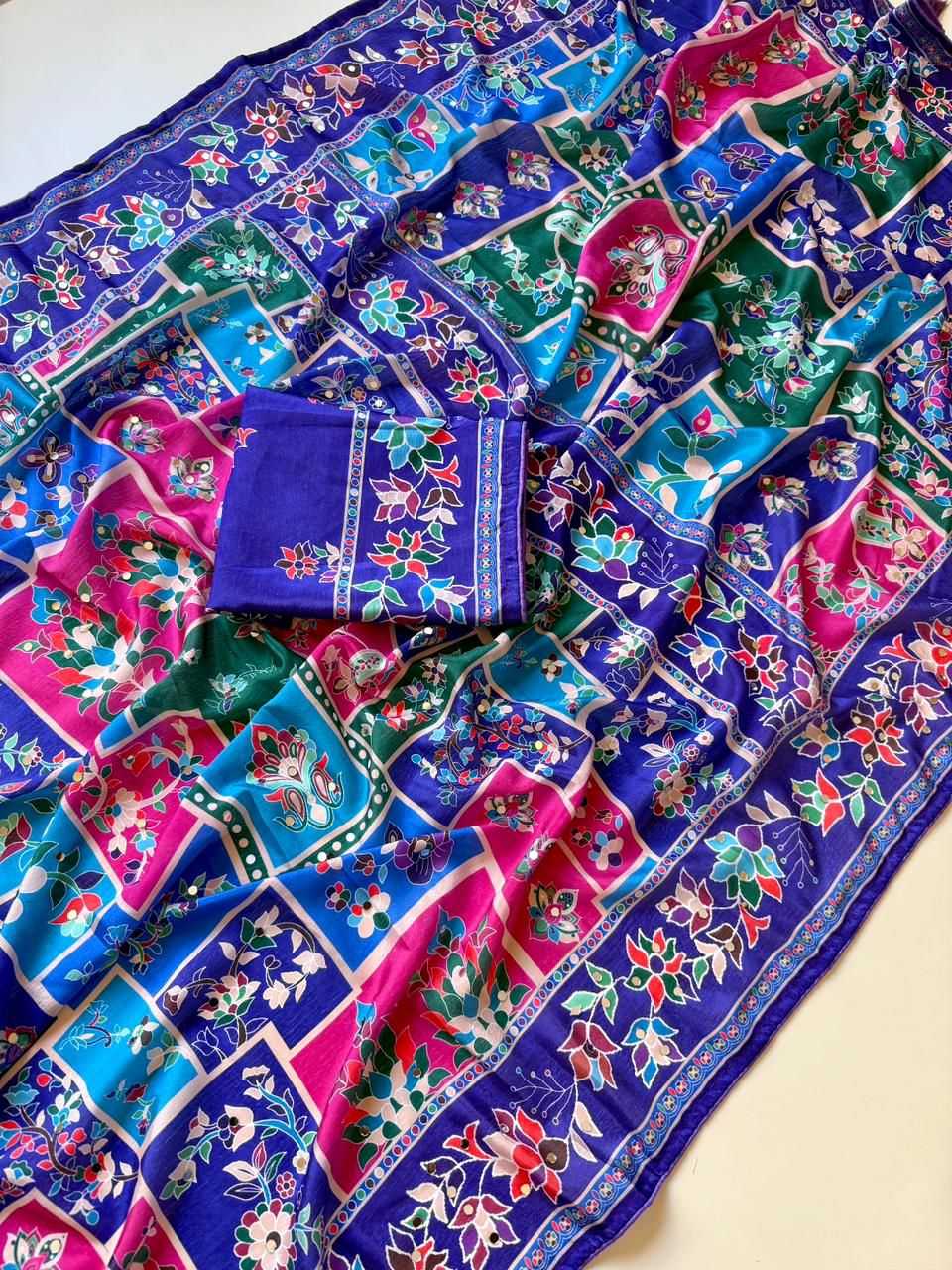 Chinon Designer Saree