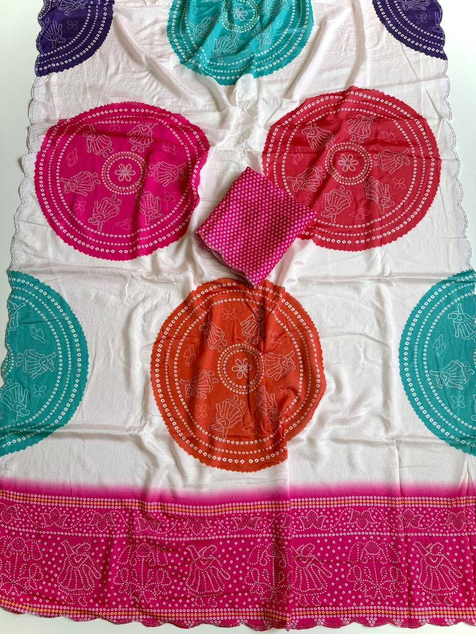 Chinon Designer Saree