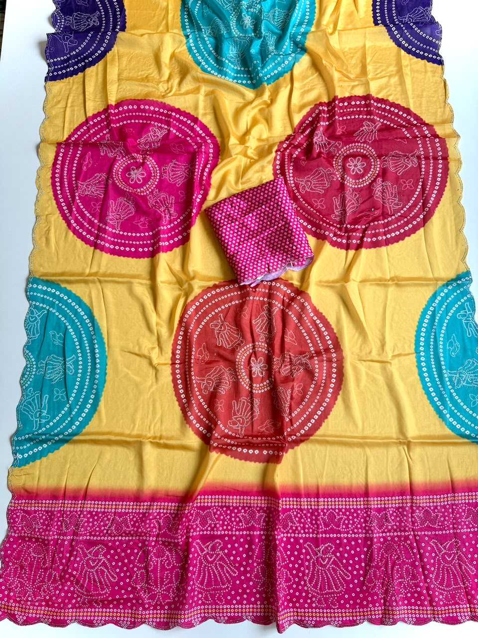 Chinon Designer Saree