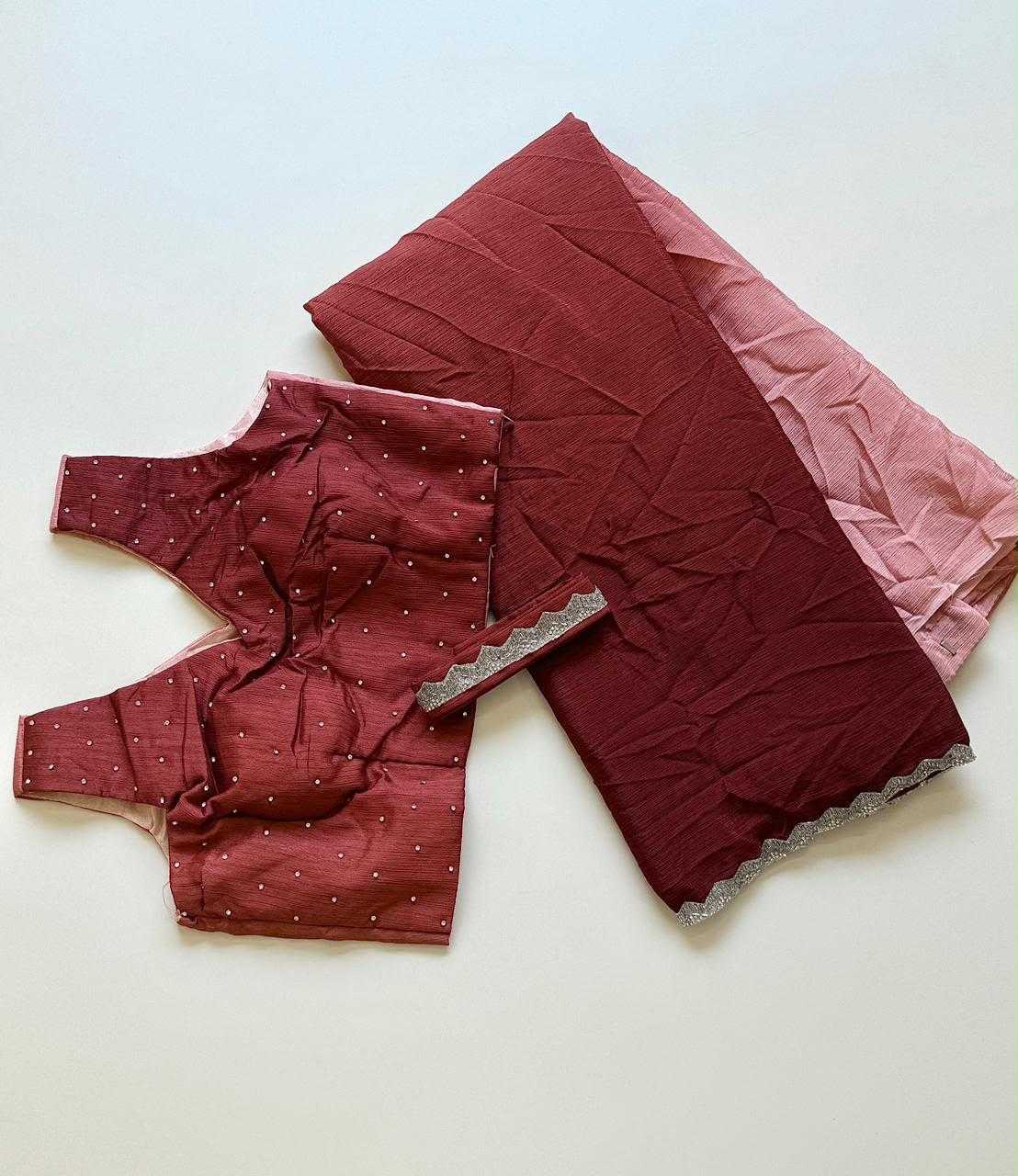 Chinon Designer Saree