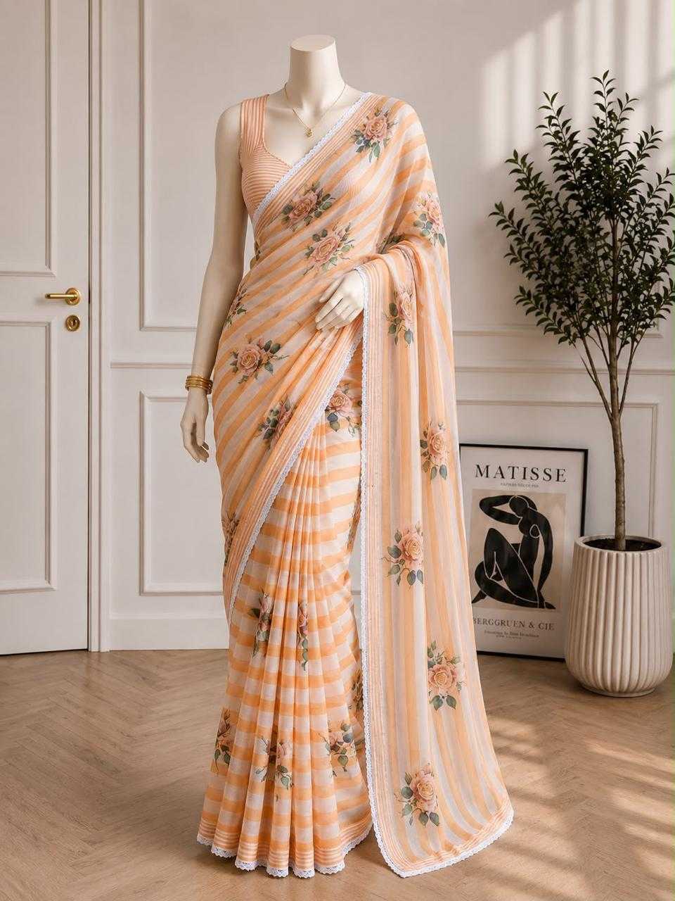Printed Saree
