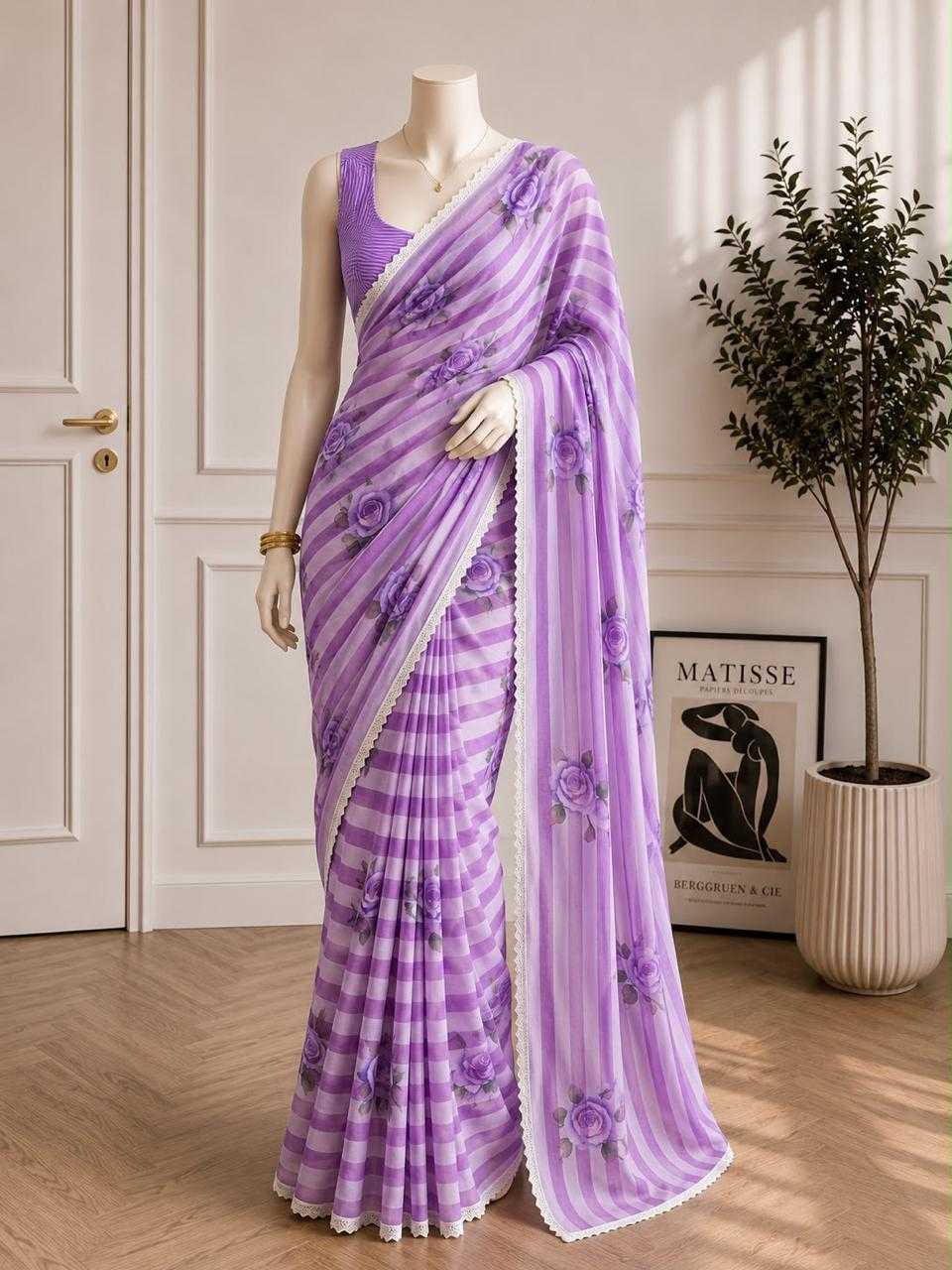 Printed Saree