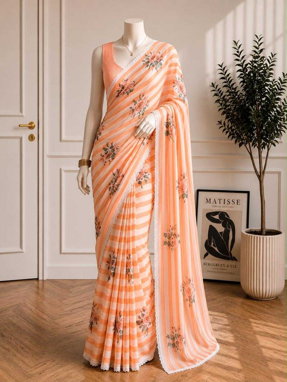 Printed Saree
