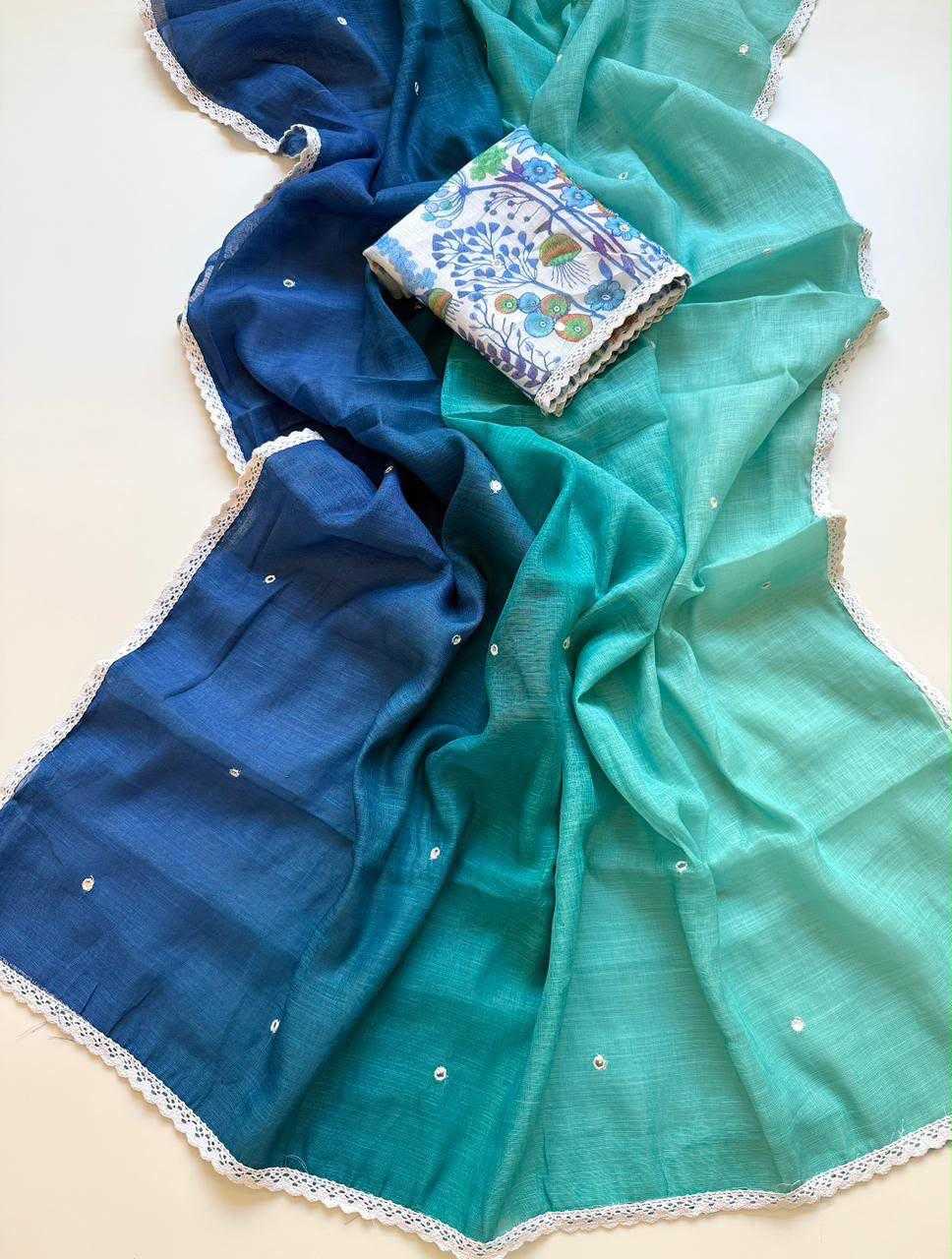 Embroidered Saree