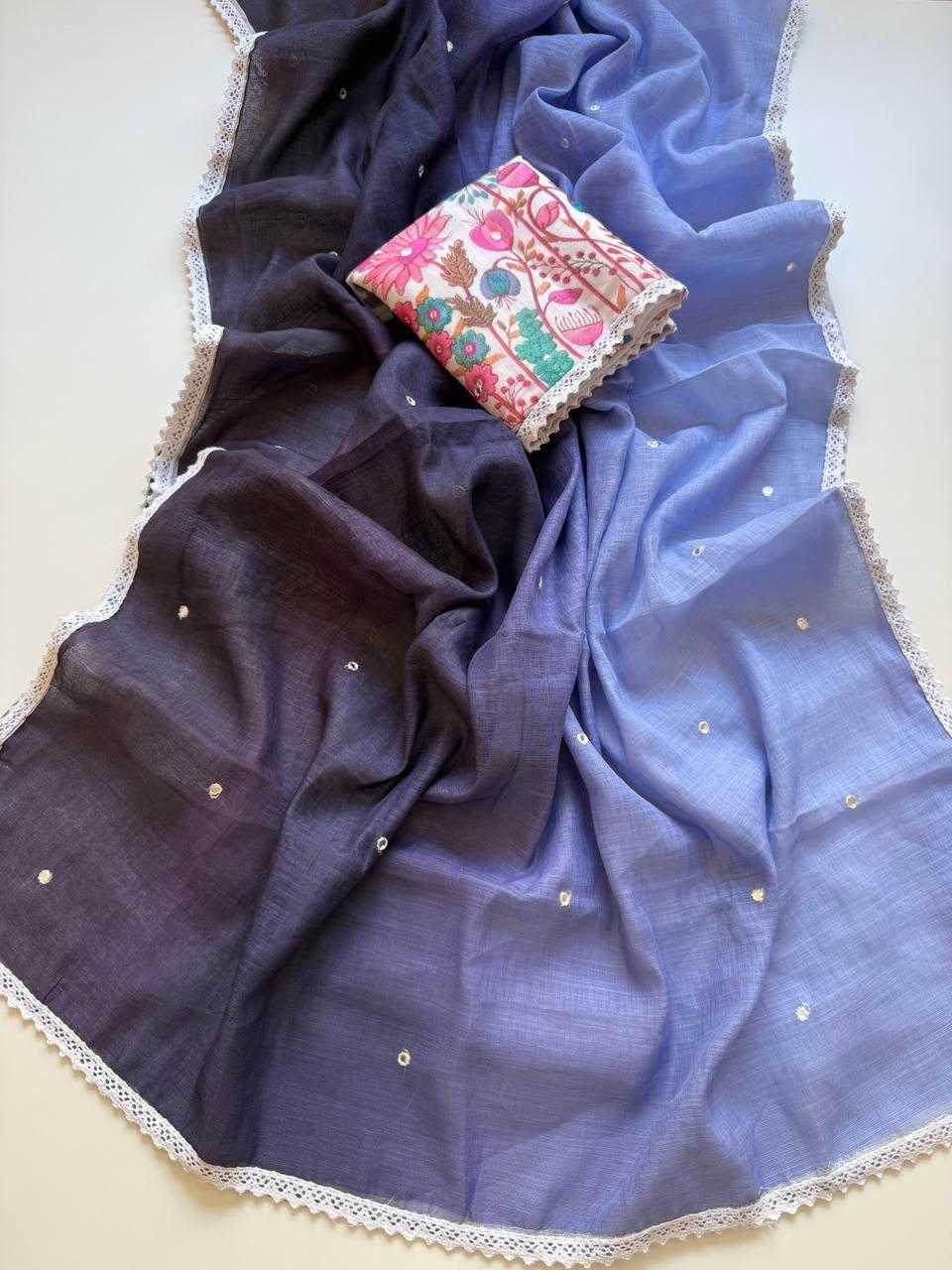 Embroidered Saree