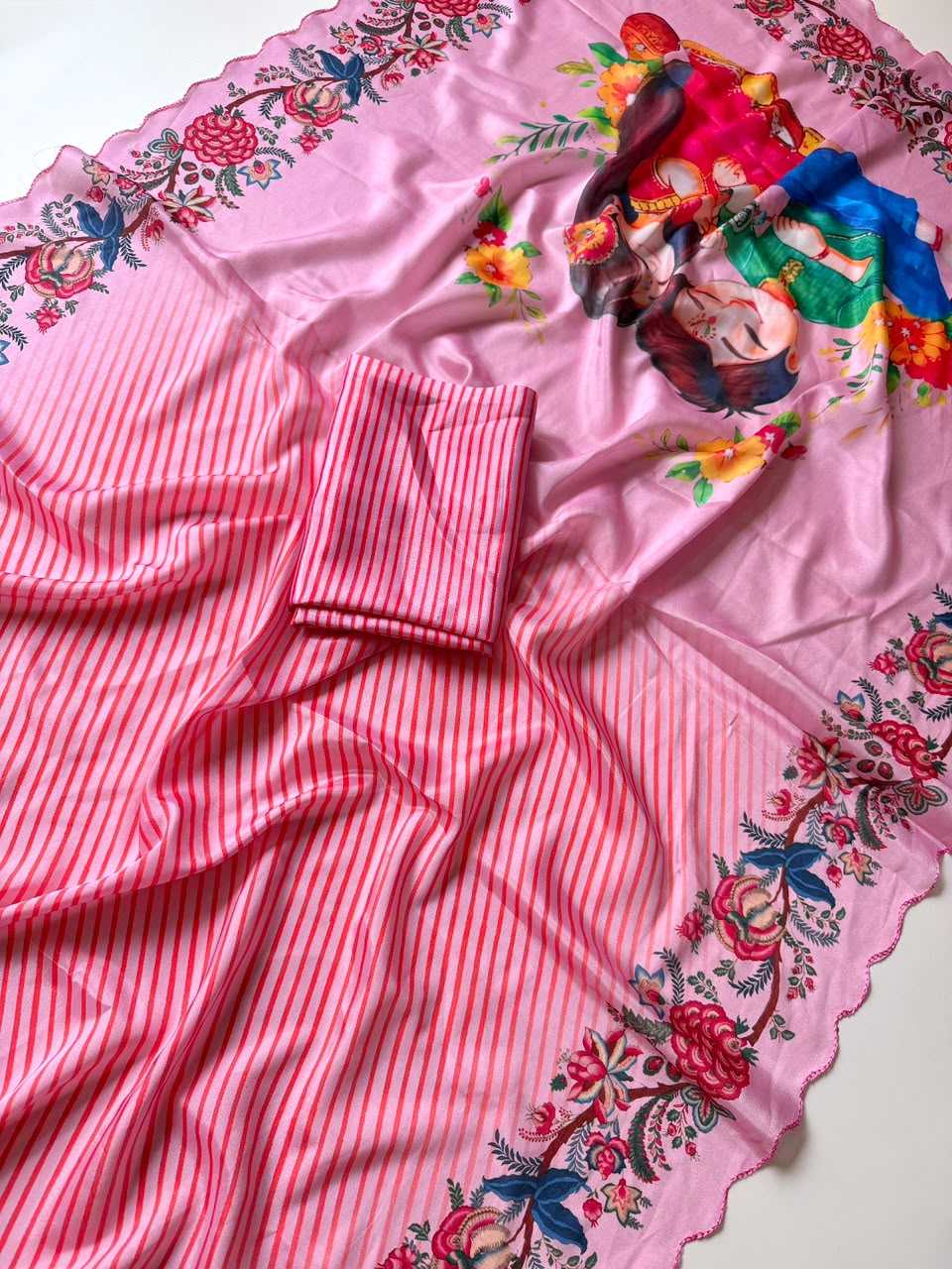 Shinon Silk Printed Saree