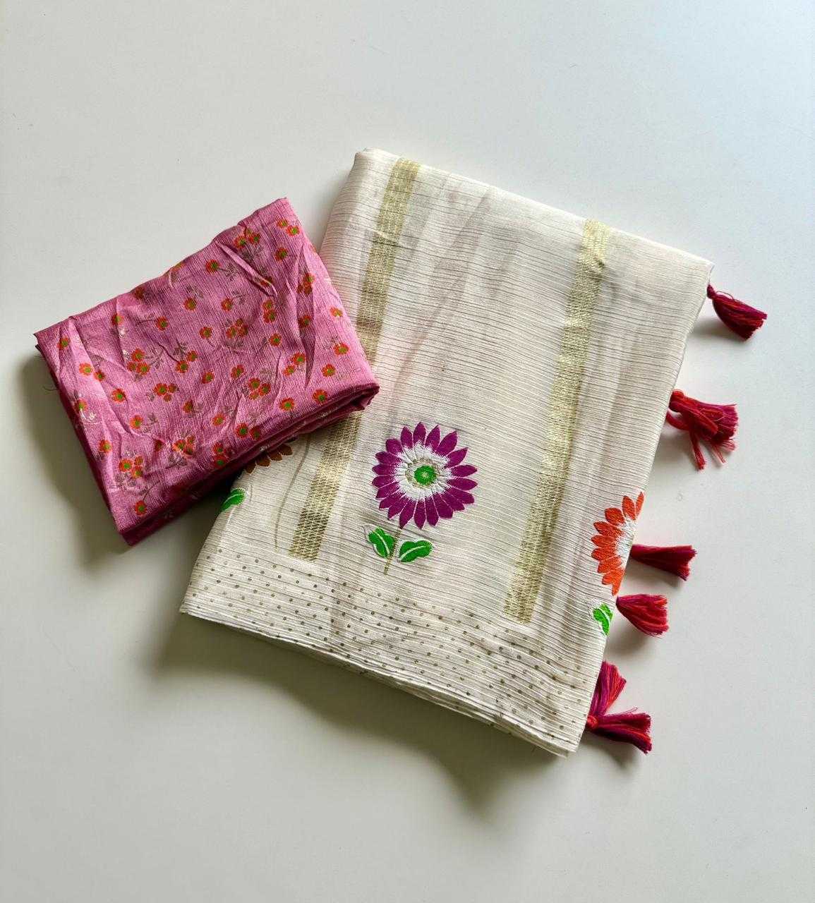 Chinon Designer Saree