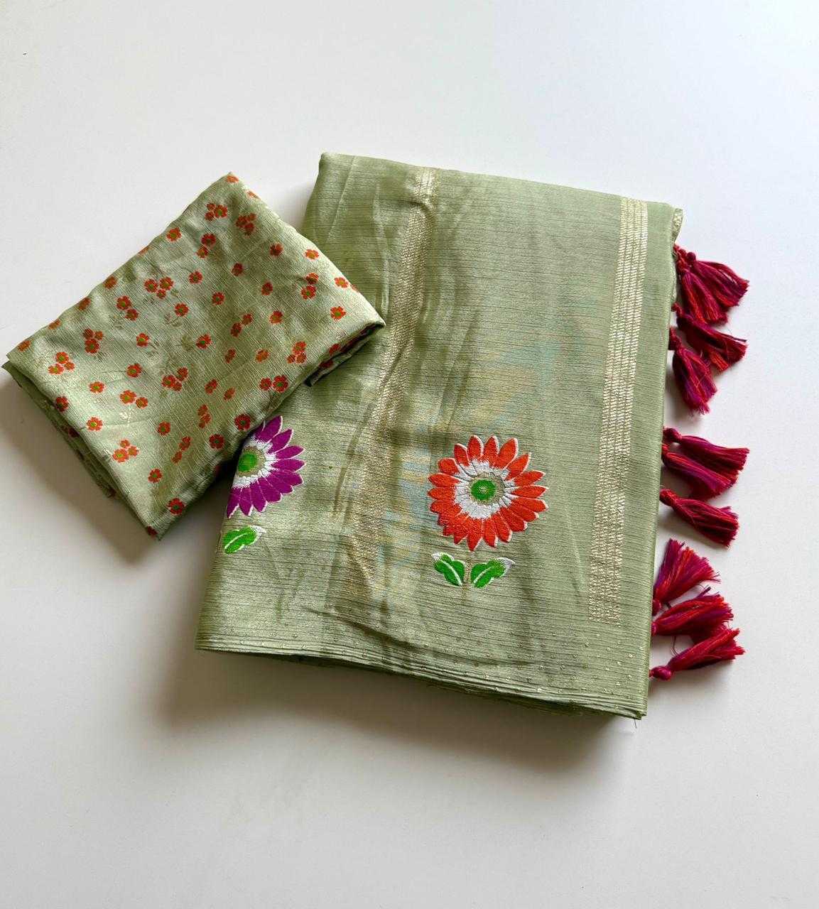 Chinon Designer Saree