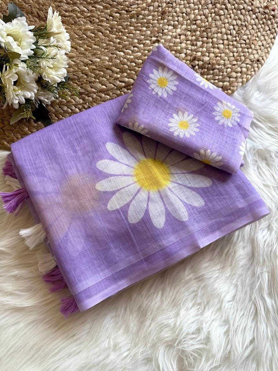 Linen Fancy Saree