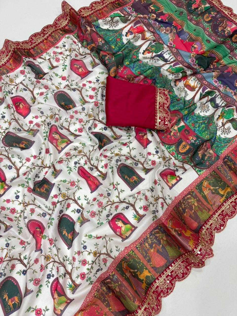 Printed Saree
