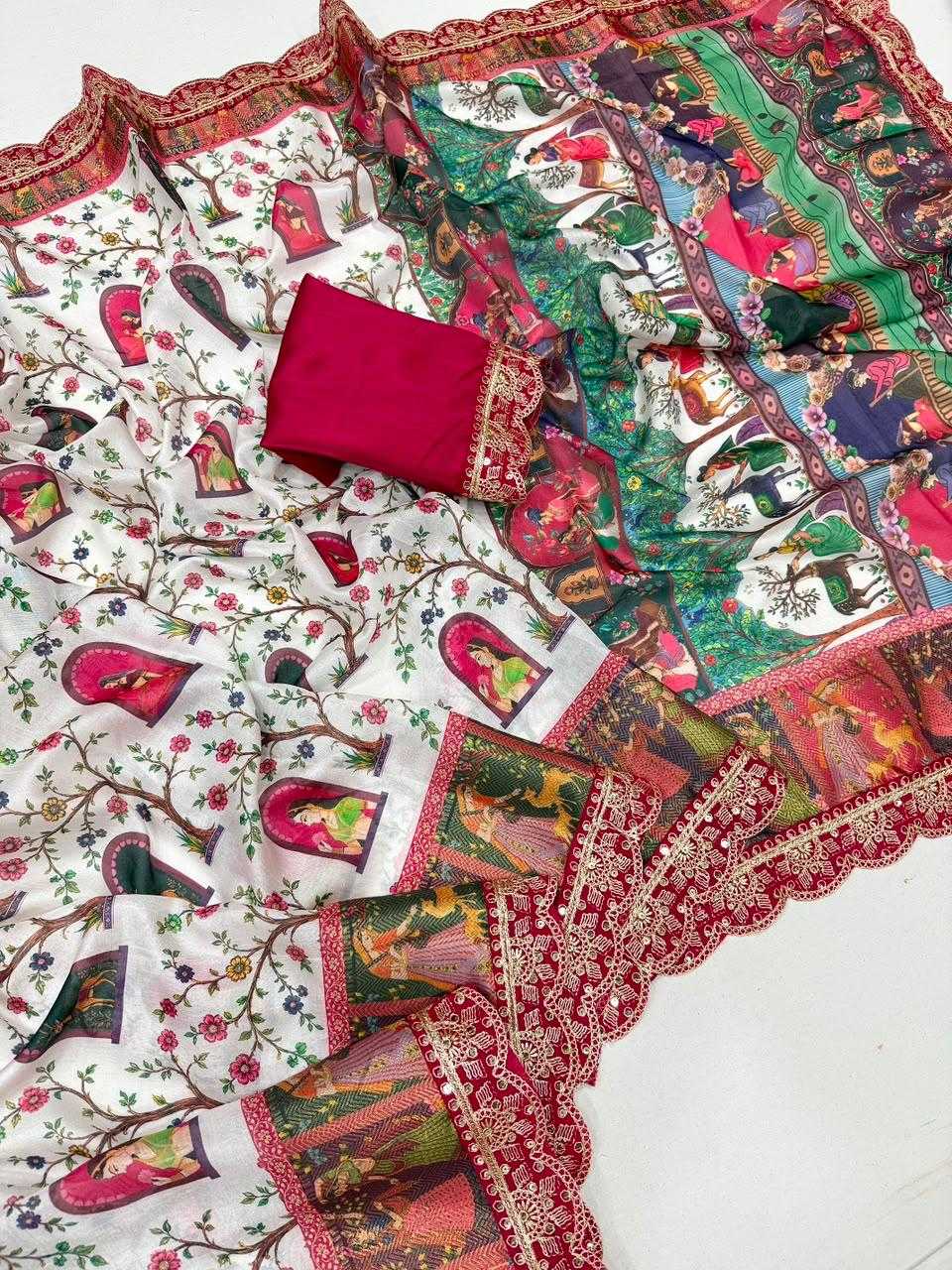 Printed Saree