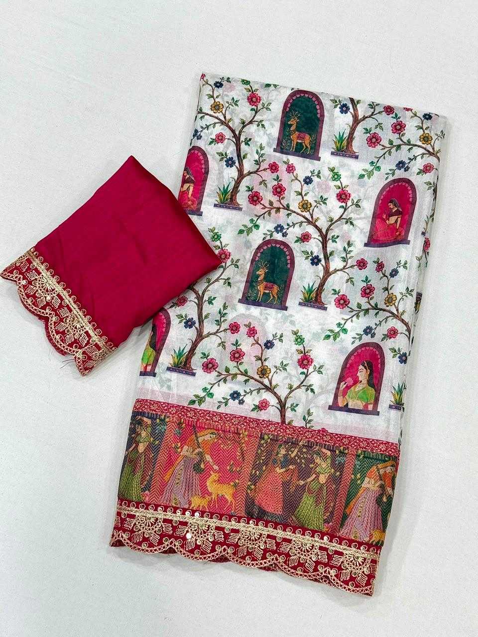 Printed Saree
