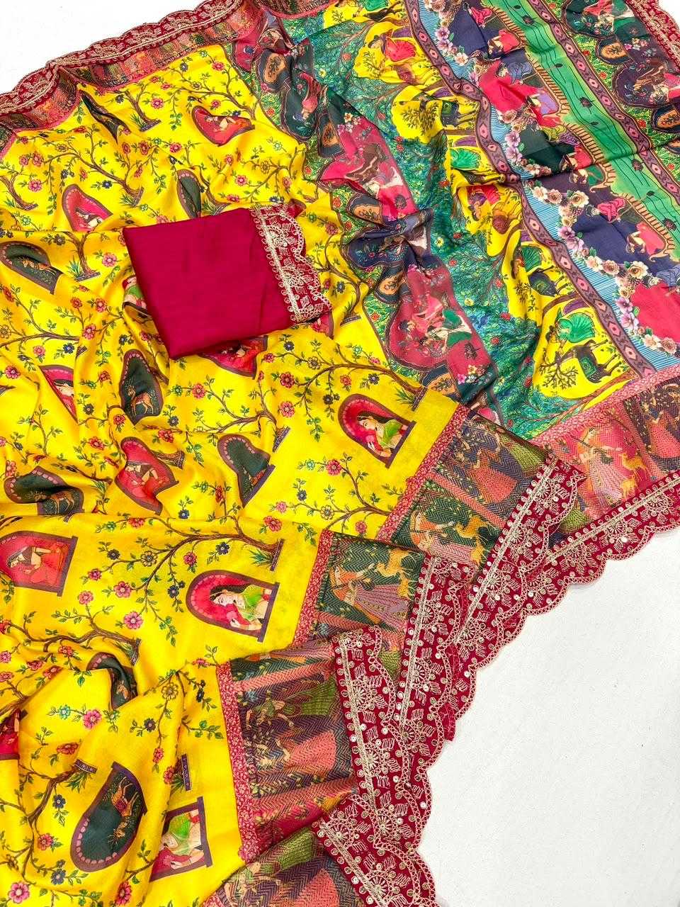 Printed Saree