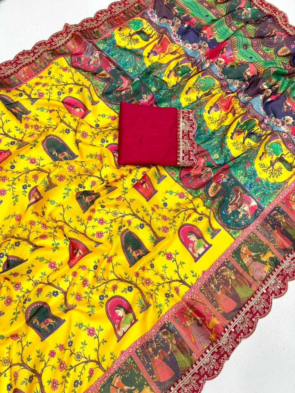 Printed Saree