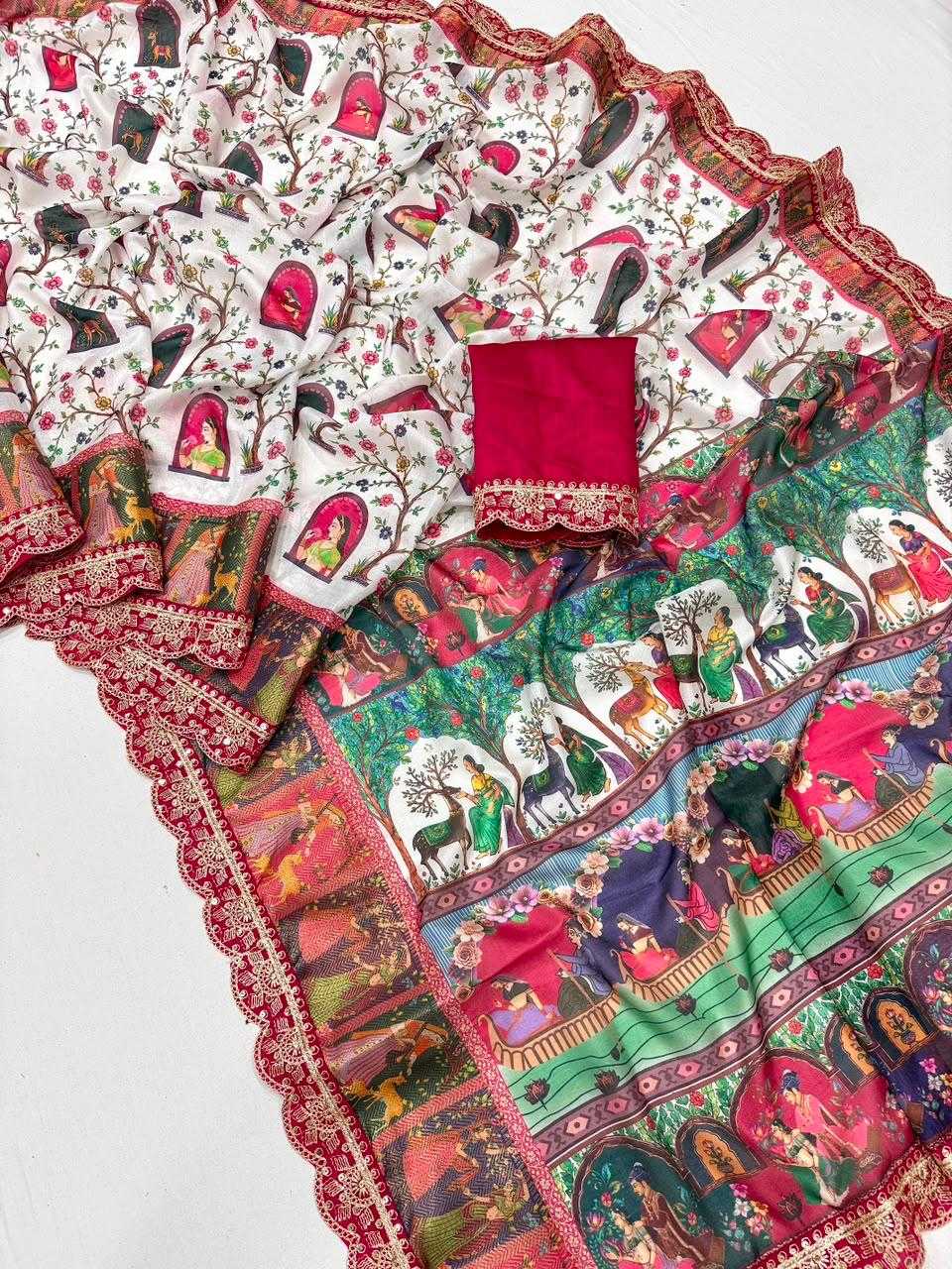 Printed Saree