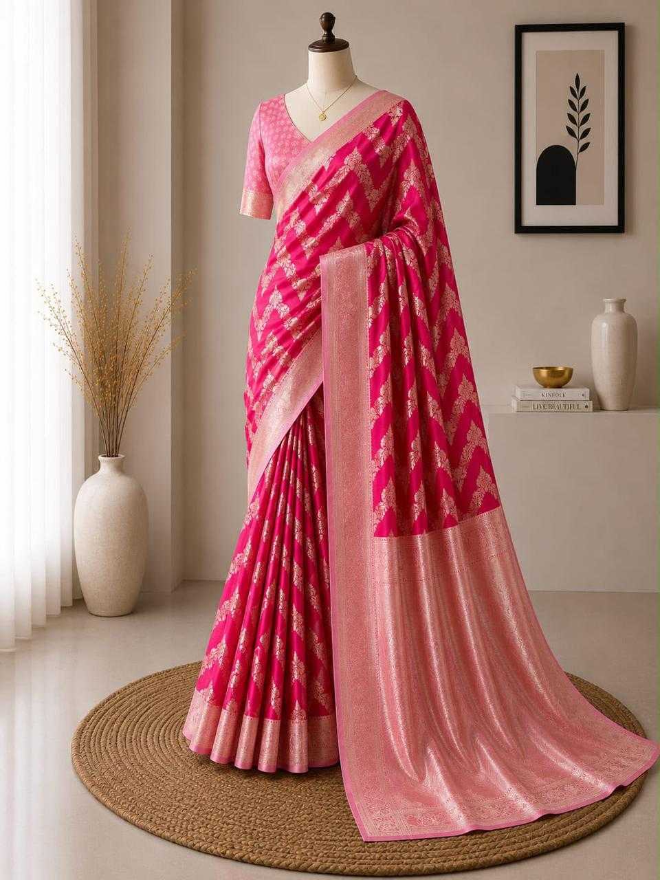 Jacquard Saree
