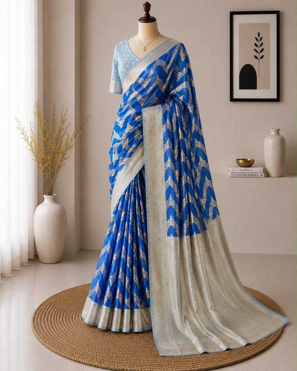 Jacquard Saree