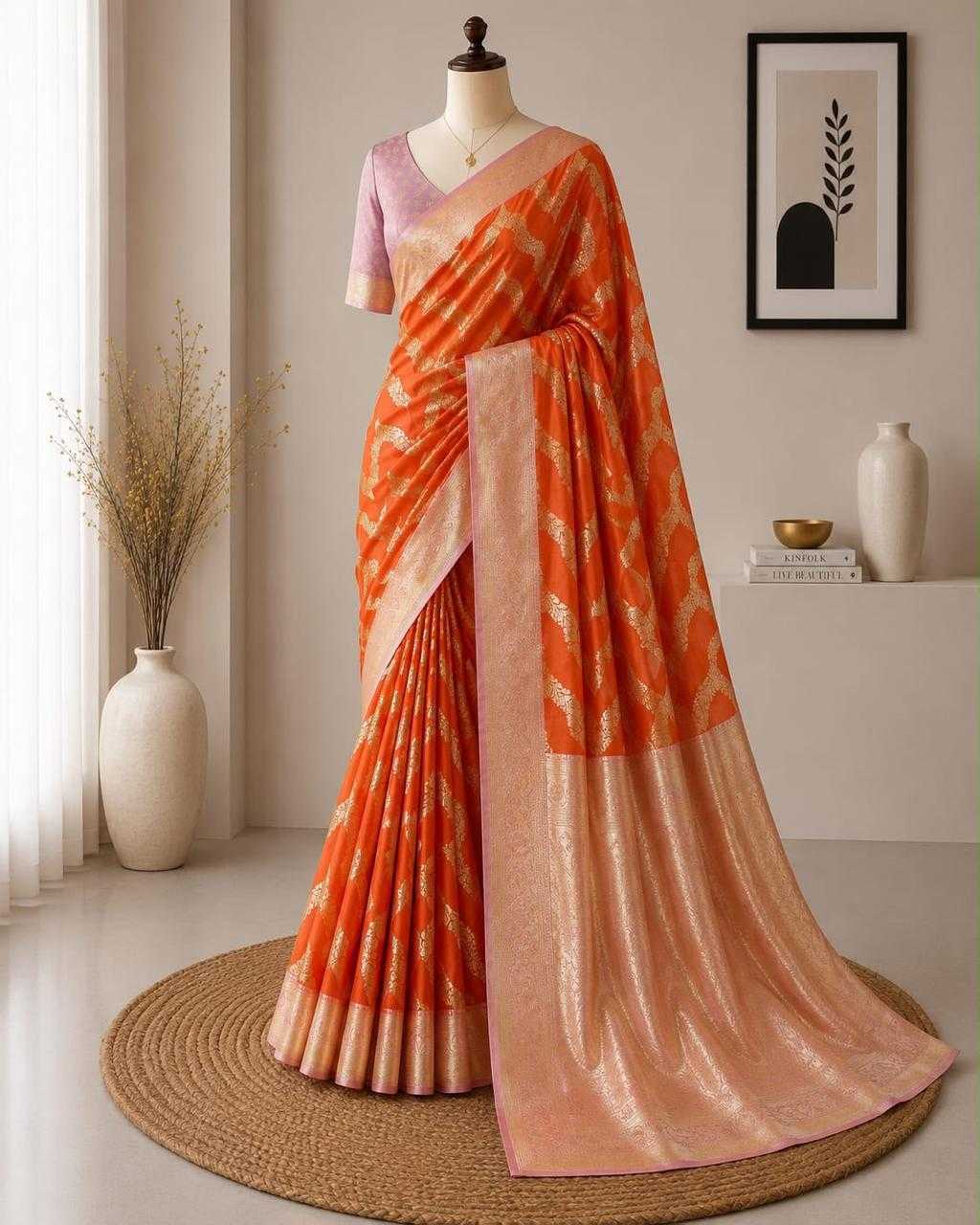Jacquard Saree