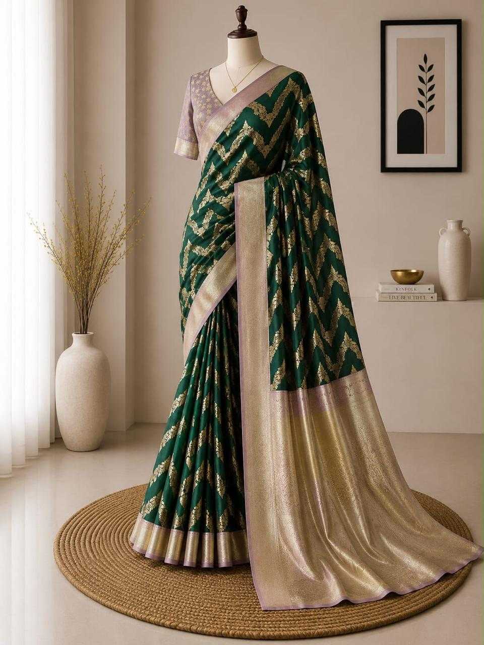 Jacquard Saree