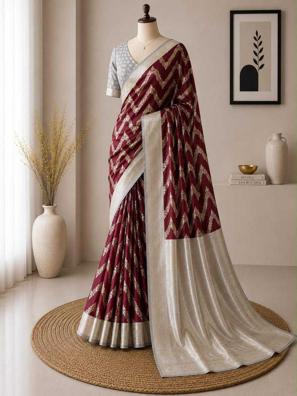 Jacquard Saree