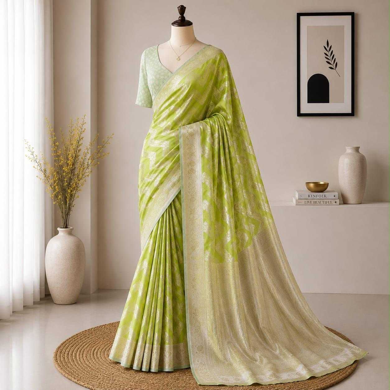 Jacquard Saree