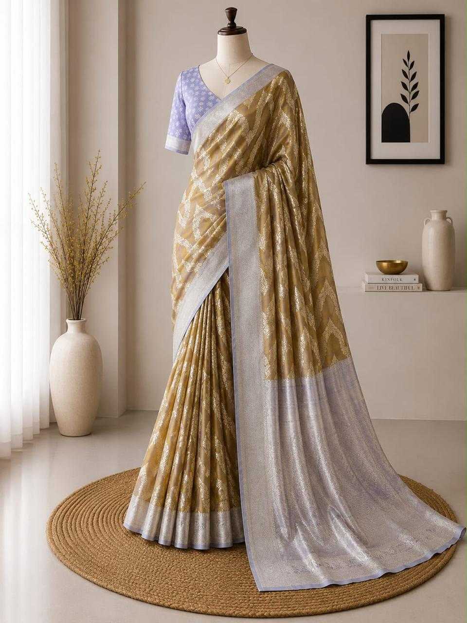 Jacquard Saree