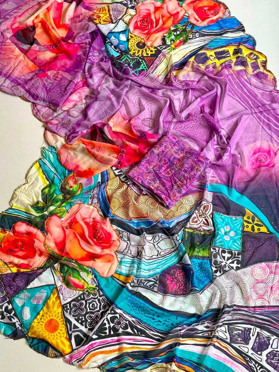 Cotton Designer Saree