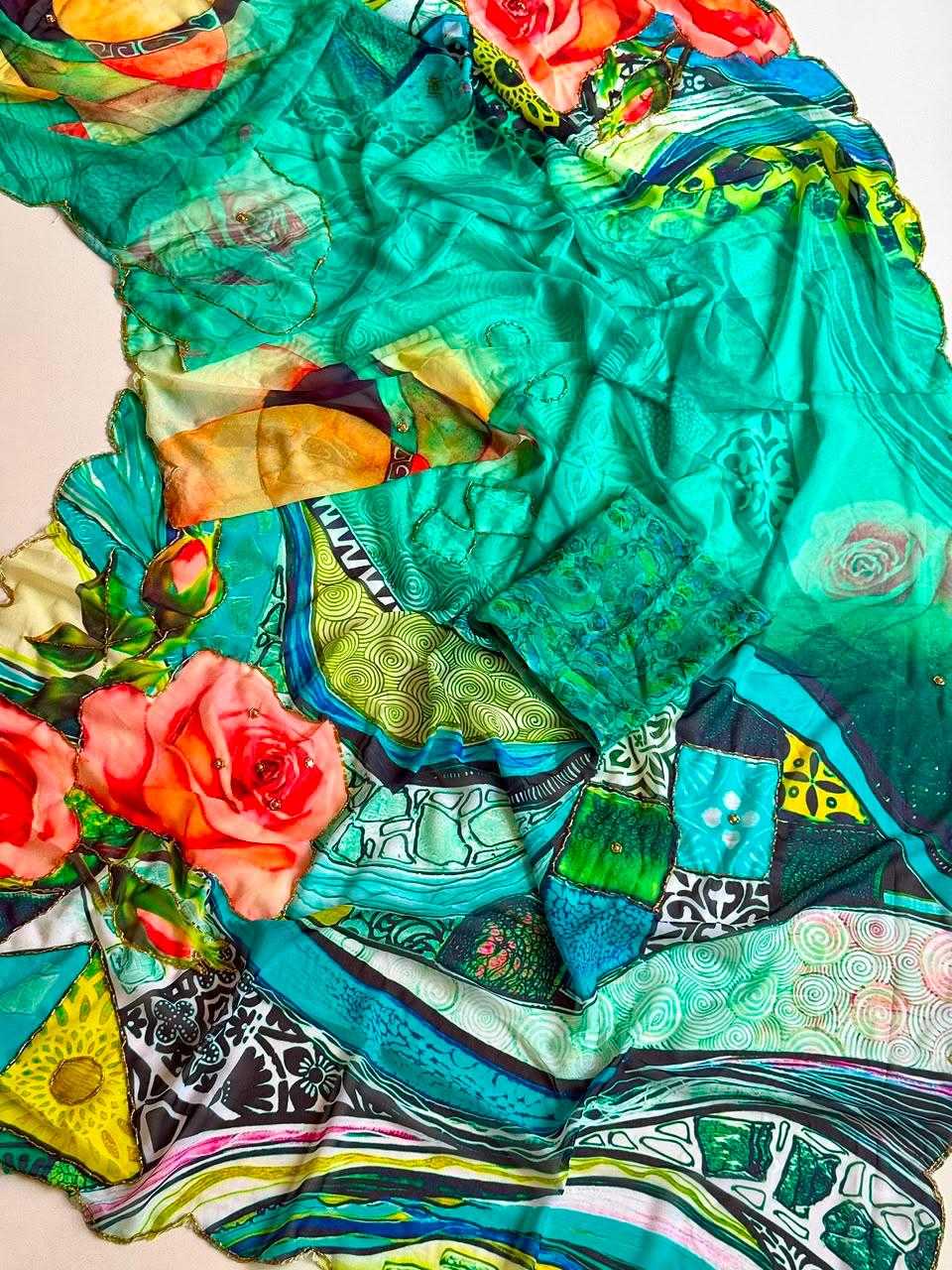 Cotton Designer Saree