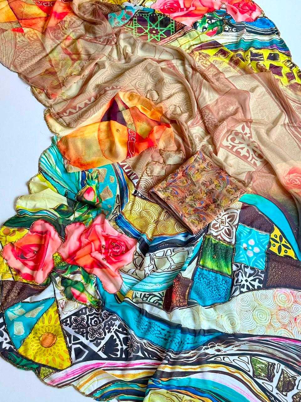 Cotton Designer Saree