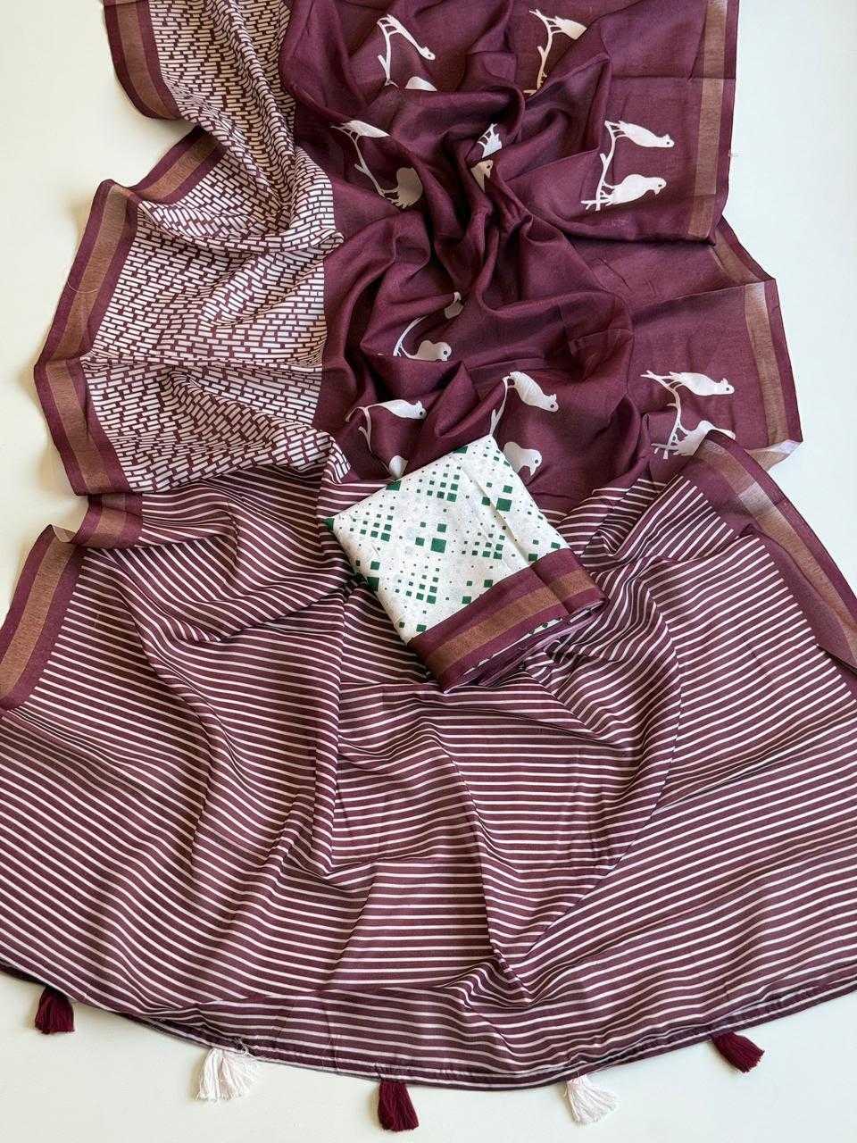 Cotton Fancy Saree
