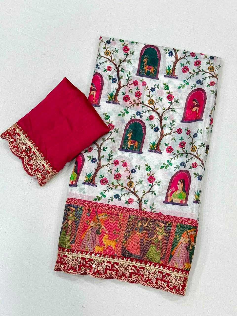 Soft Dola Designer Saree