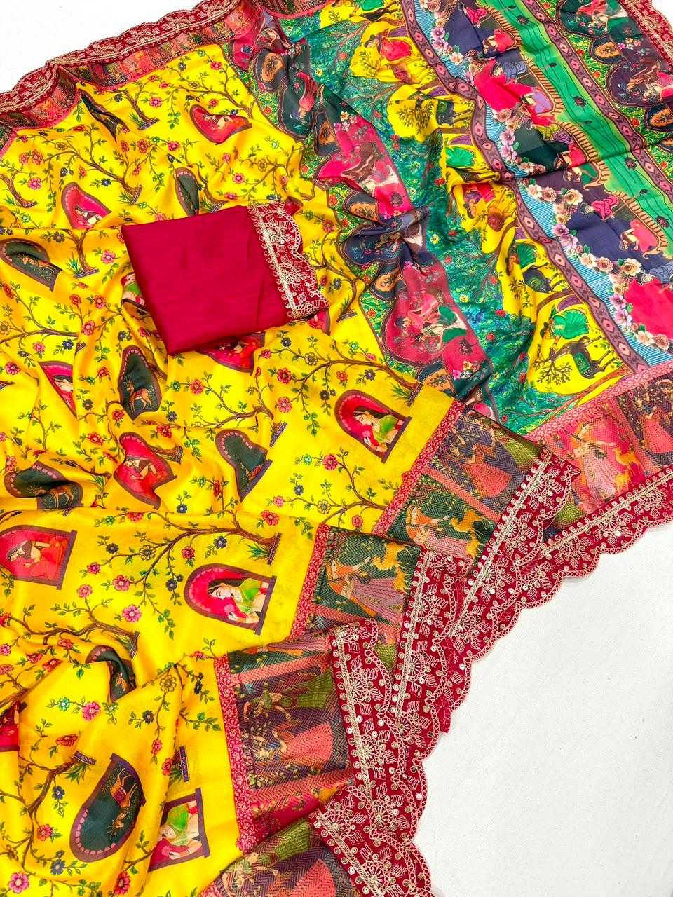 Soft Dola Designer Saree