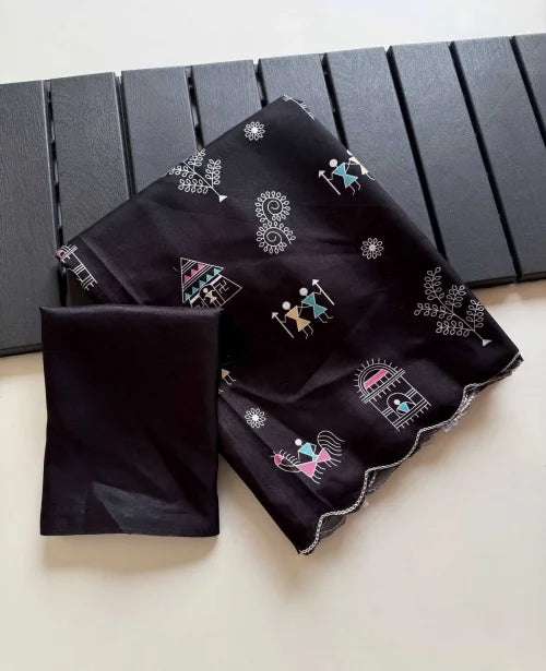 Verli Lite Soft Cotton Silk Saree
