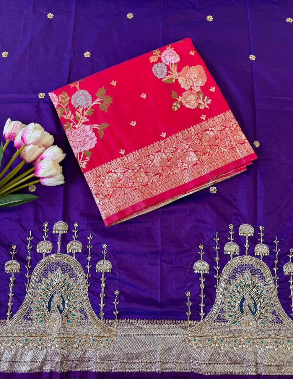 Jacquard Designer Saree