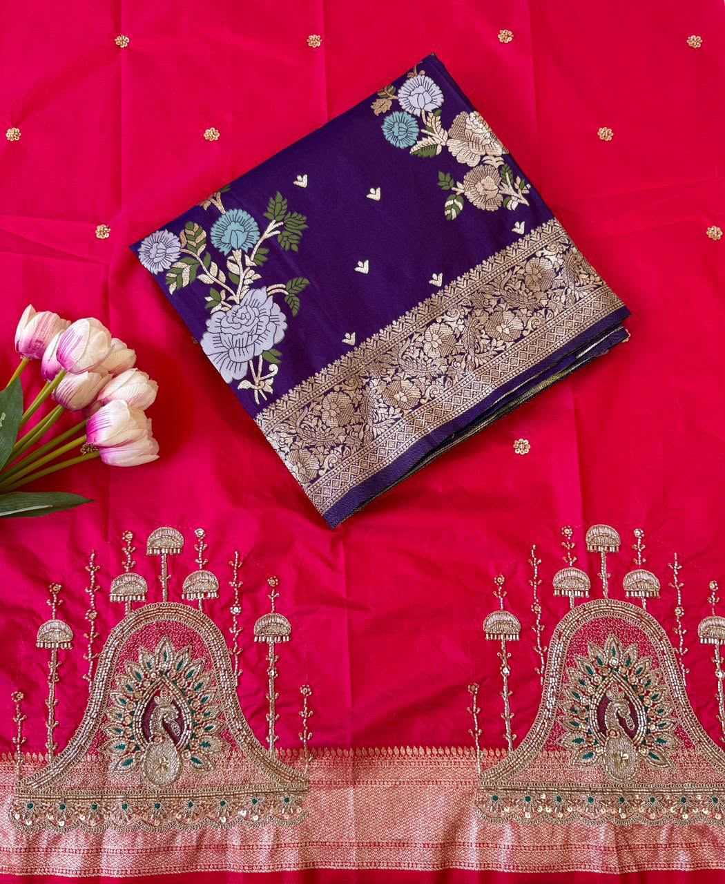 Jacquard Designer Saree