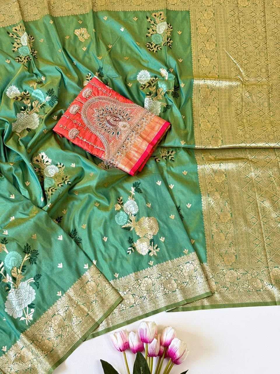 Jacquard Designer Saree