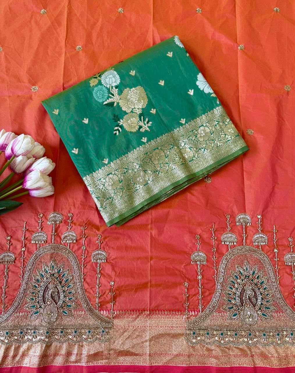 Jacquard Designer Saree