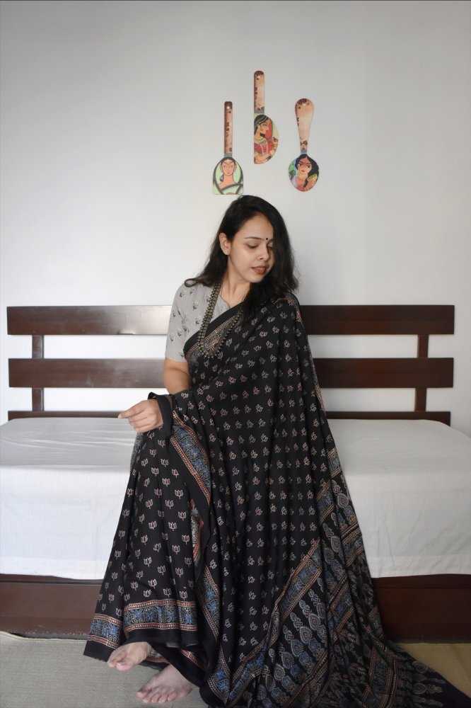 Muslin Designer Saree