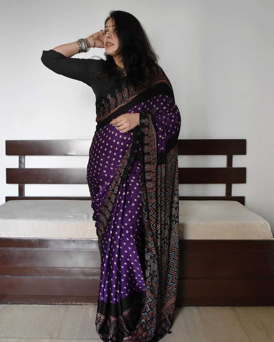 Muslin Designer Saree
