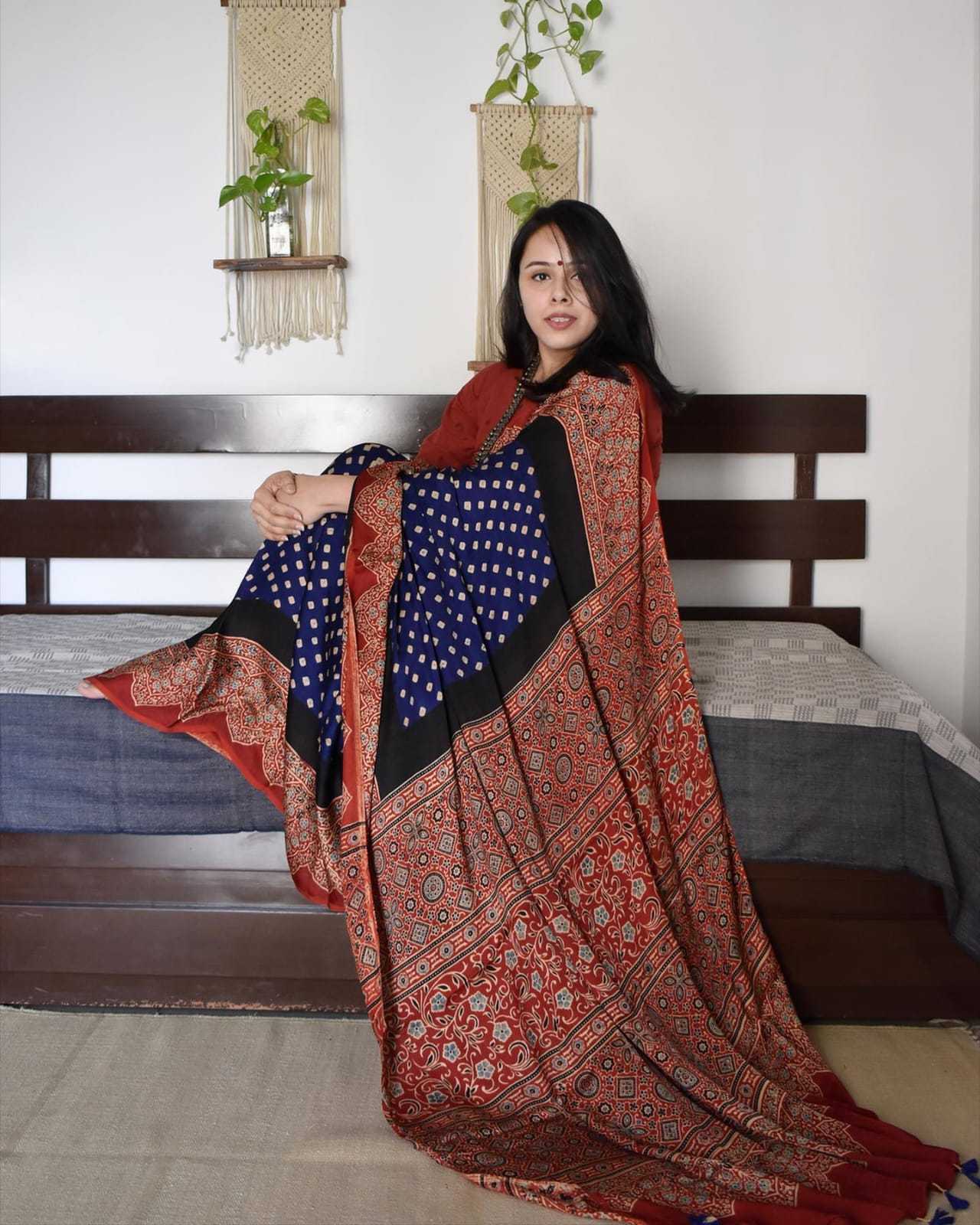 Muslin Printed Saree