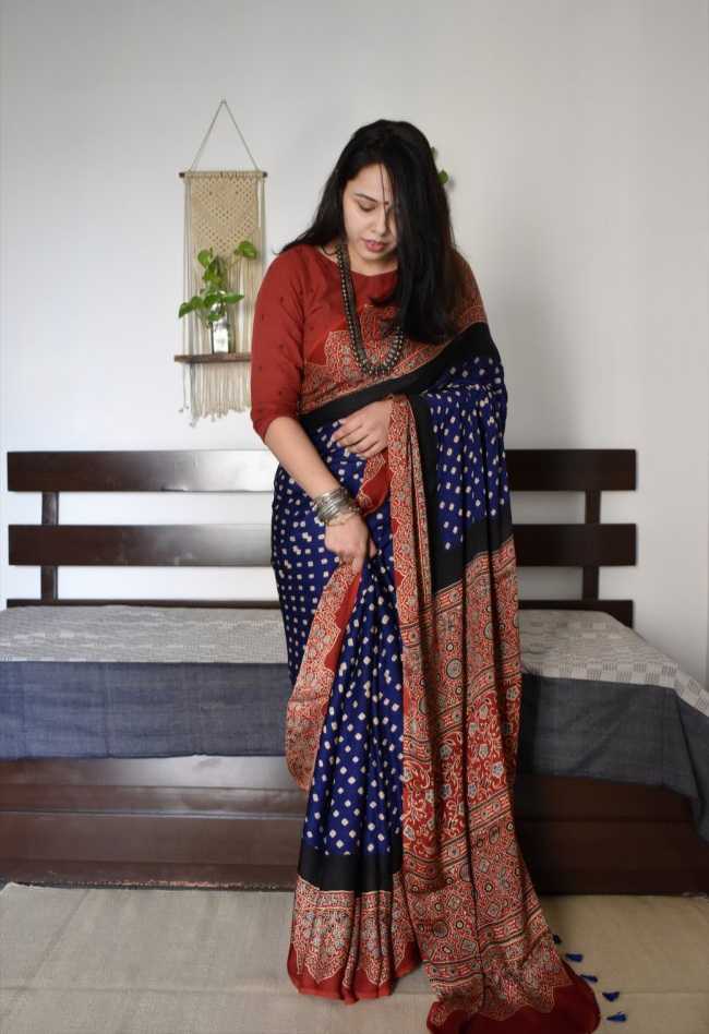 Muslin Printed Saree
