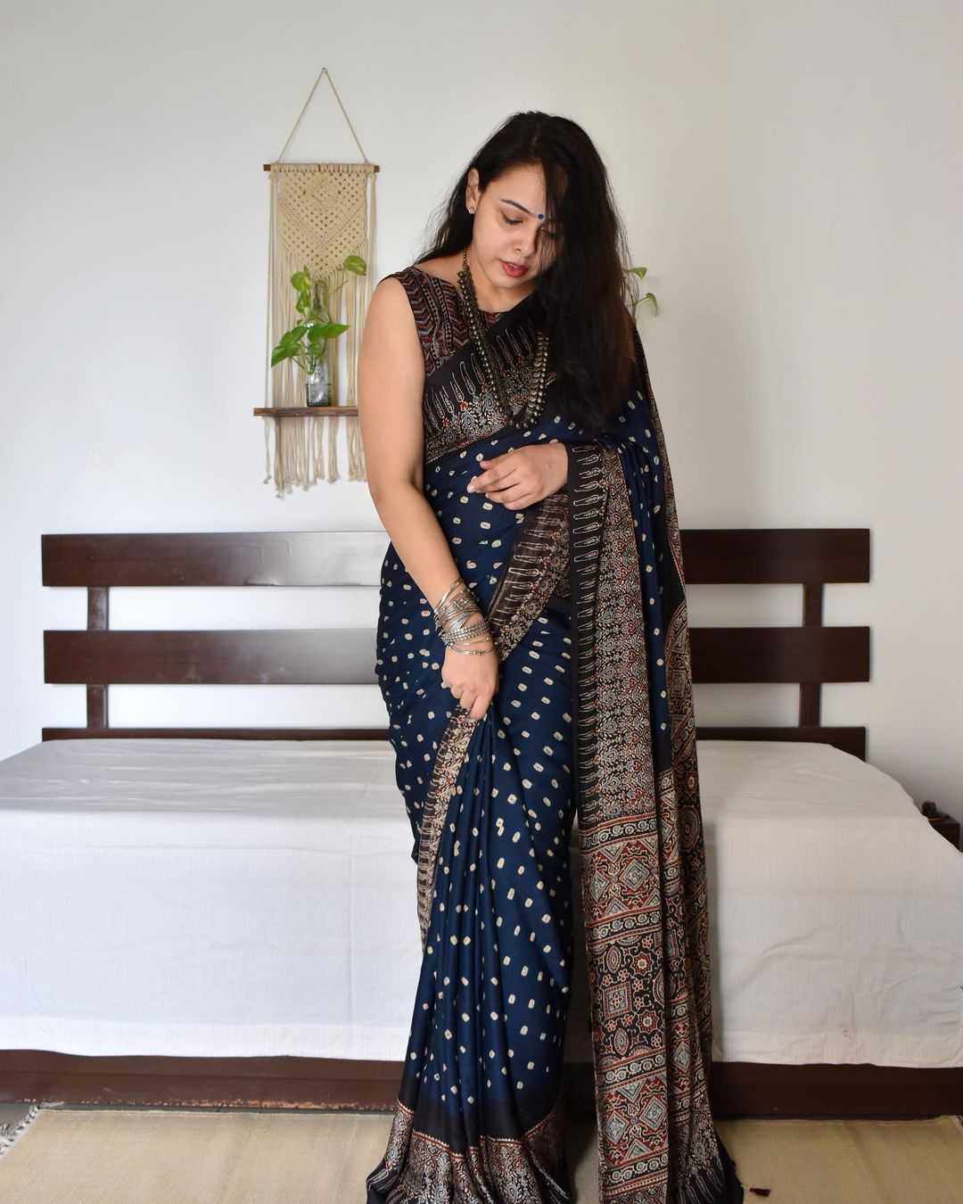 Muslin Printed Saree