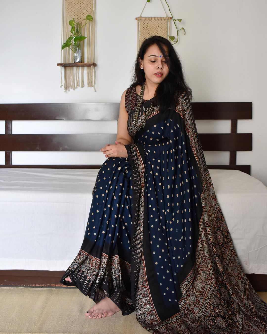 Muslin Printed Saree