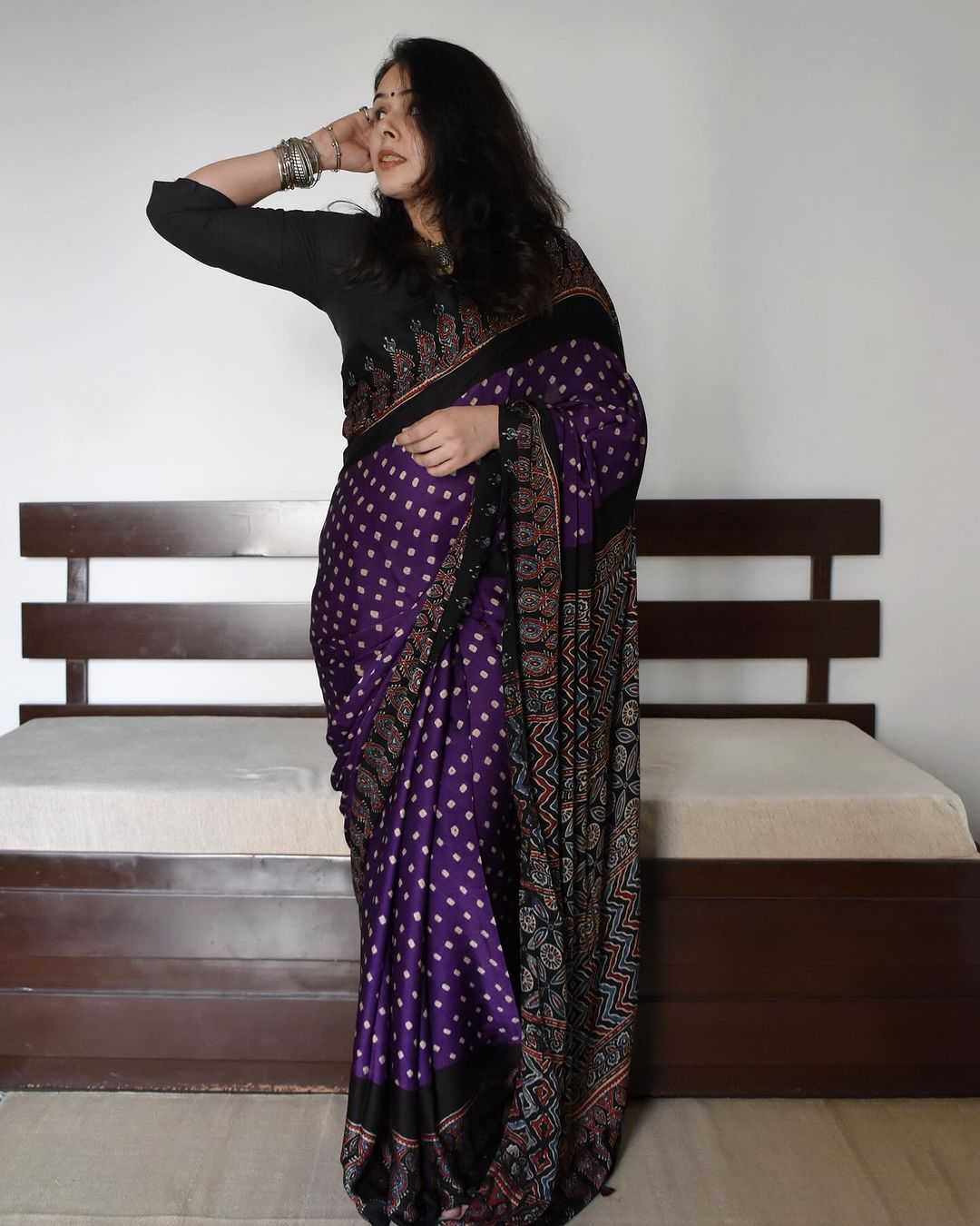 Muslin Printed Saree