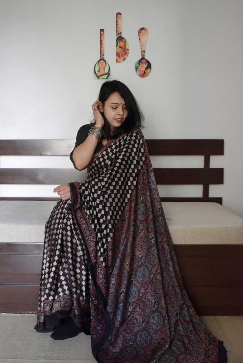 Muslin Printed Saree